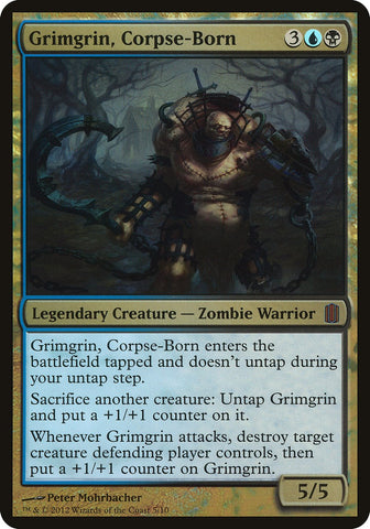 Grimgrin, Corpse-Born (Commander's Arsenal) [Commander's Arsenal Oversized]