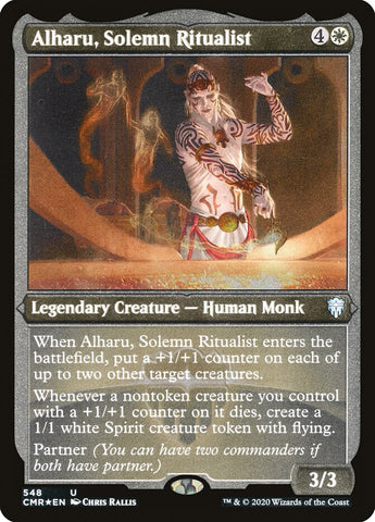 Alharu, Solemn Ritualist [Commander Legends Etched]