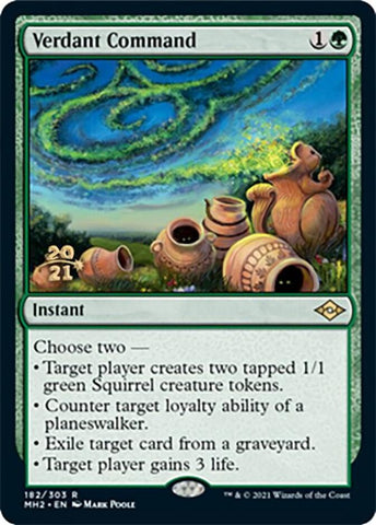 Verdant Command [Promociones preliminares de Modern Horizons 2] 