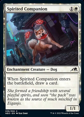 Spirited Companion [Kamigawa: Neon Dynasty]