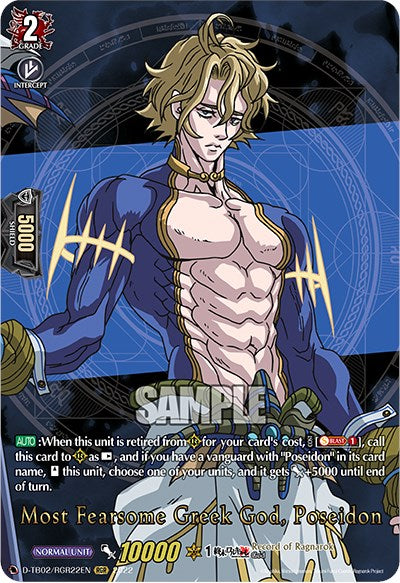 Most Fearsome Greek God, Poseidon (D-TB02/RGR22EN) [Record of Ragnarok]