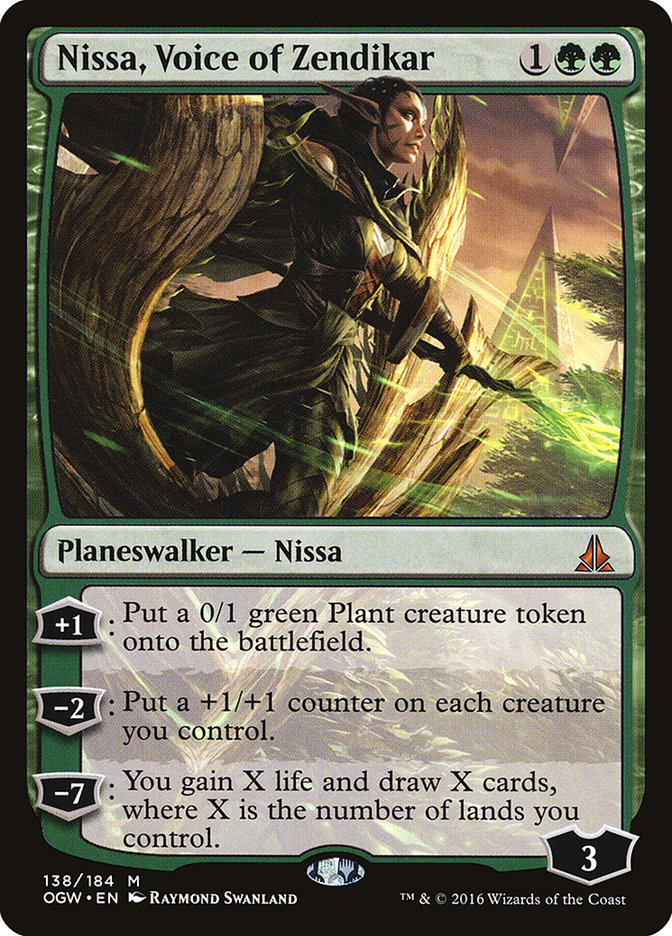 Nissa, Voz de Zendikar [Juramento de los Guardianes] 