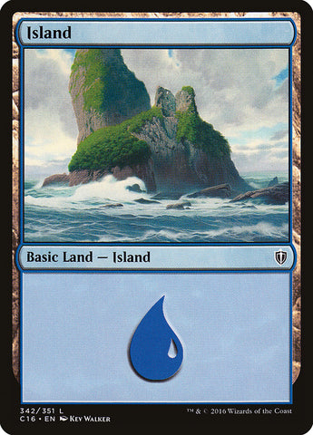 Island (#342) [Commander 2016]