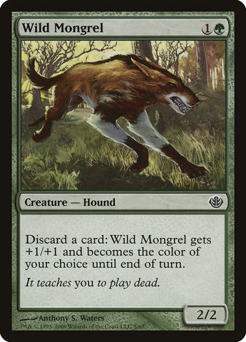 Wild Mongrel [Duel Decks: Garruk contre Liliana] 