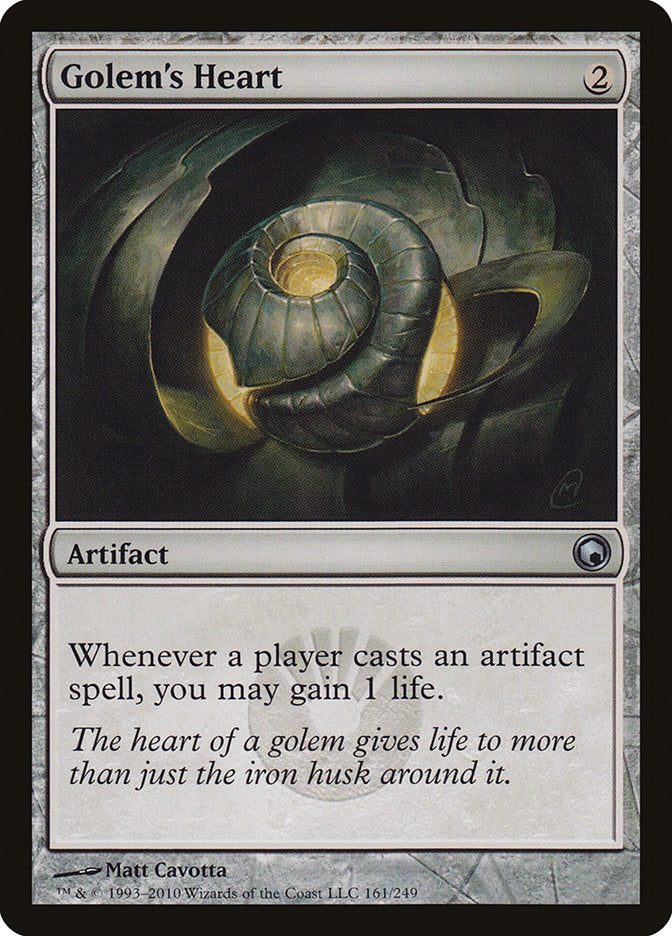 Corazón de Golem [Cicatrices de Mirrodin] 