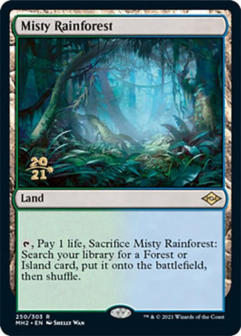 Misty Rainforest [Promociones preliminares de Modern Horizons 2] 