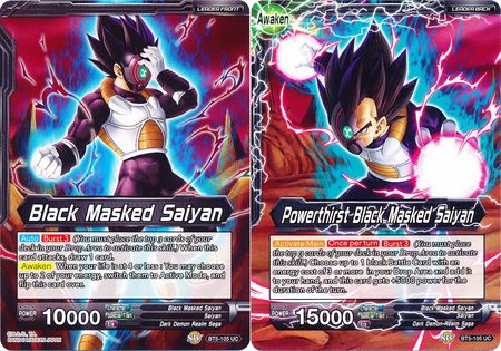 Black Masked Saiyan // Powerthirst Black Masked Saiyan (BT5-105) [Miraculous Revival]
