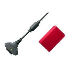 Red Rechargeable Controller Battery Pack - Xbox 360