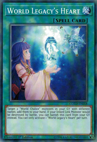 Corazón del legado mundial [COTD-EN058] Común 