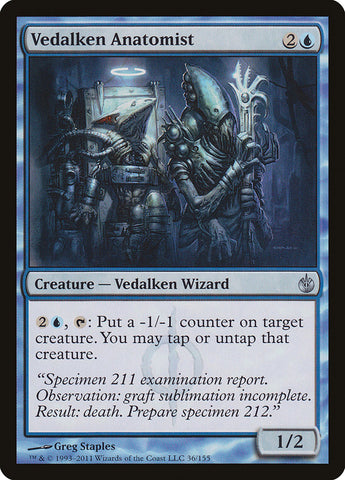 Anatomista vedalken [Mirrodin sitiado] 