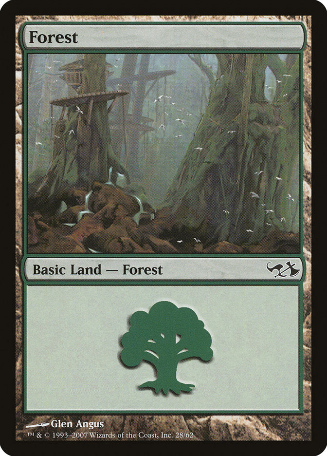 Forest (#28) [Duel Decks: Elves vs. Goblins]