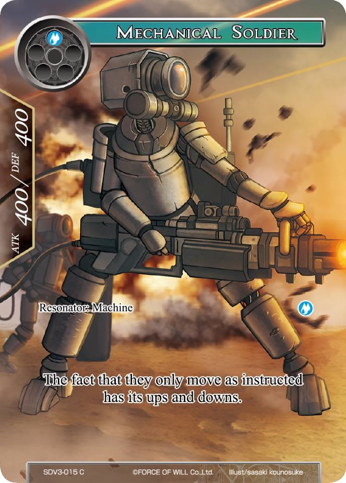 Mechanical Soldier (SDV3-015) [Starter Deck: Valhalla Cluster]