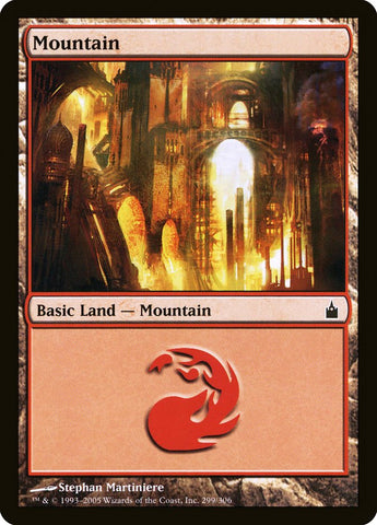 Montaña (#299) [Ravnica: Ciudad de Gremios] 