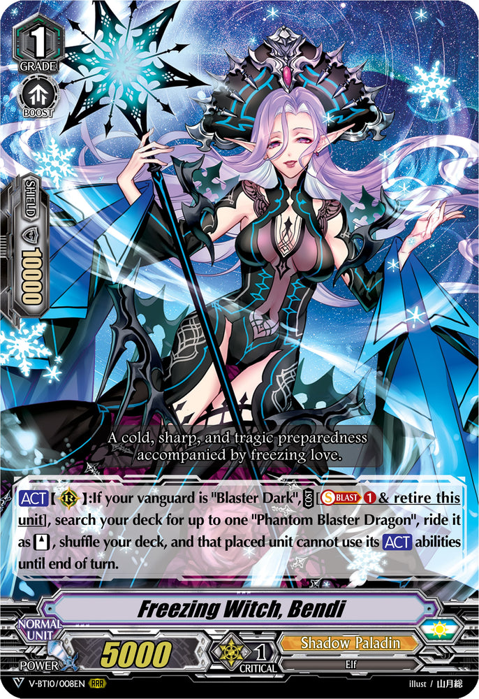 Freezing Witch, Bendi (V-BT10/008EN) [Phantom Dragon Aeon]