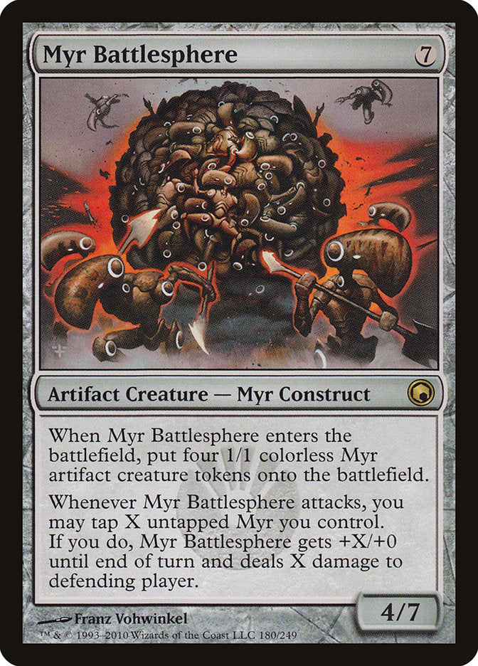 Myr Battlesphere [Cicatrices de Mirrodin] 