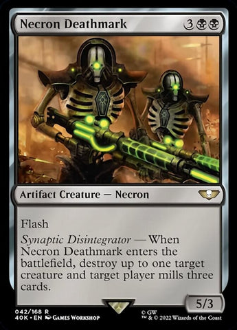 Necron Deathmark (Surge Foil) [Universes Beyond: Warhammer 40,000]