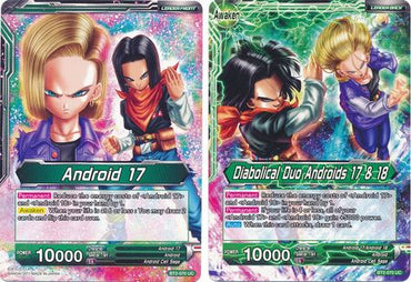 Android 17 // Duo Diabolique Androïdes 17 &amp; 18 [BT2-070] 