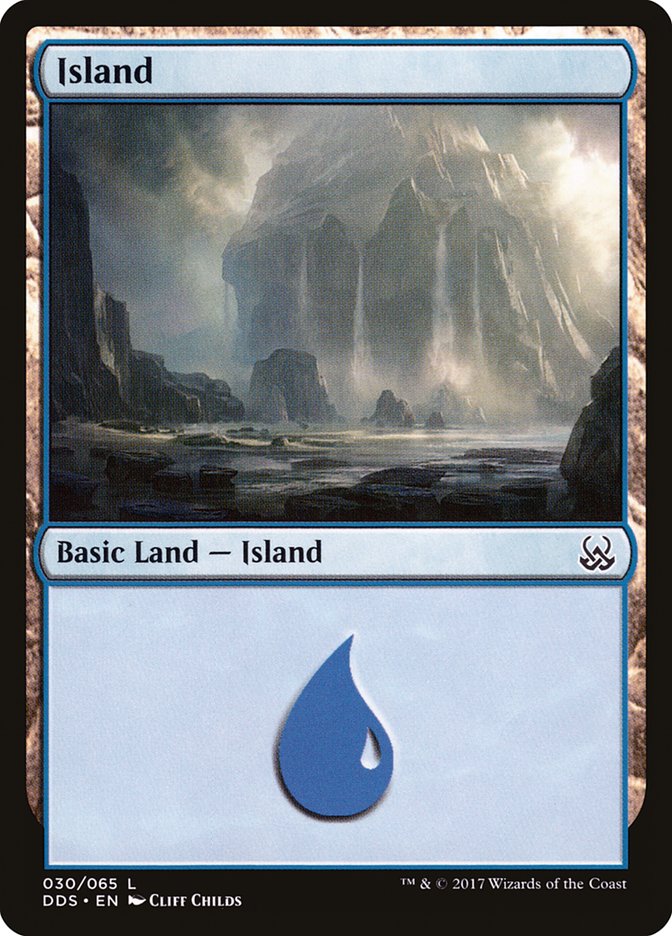 Island (#30) [Duel Decks: Mind vs. Might]