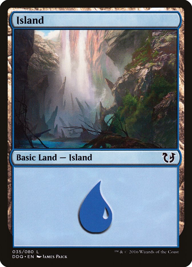 Island (#35) [Duel Decks: Blessed vs. Cursed]