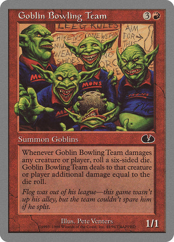 Equipo de bolos goblin [sin pegar] 