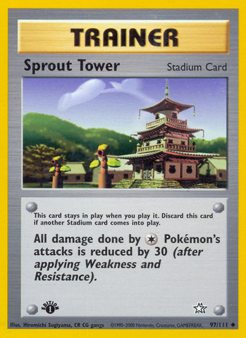 Sprout Tower (97/111) [Neo Genesis 1st Edition]
