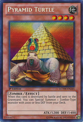 Pyramid Turtle [LCYW-EN245] Secret Rare