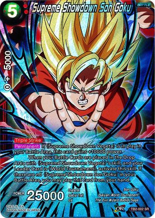 Enfrentamiento Supremo Son Goku [TB2-002] 
