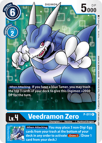 Veedramon Zero [P-011] [Tarjetas promocionales] 