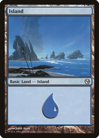 Island (#99) [Duels of the Planeswalkers]