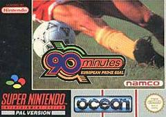 90 Minutes European Prime Goal - PAL Super Nintendo