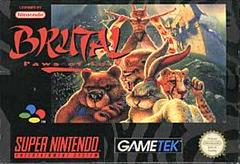 Brutal Paws of Fury - PAL Super Nintendo