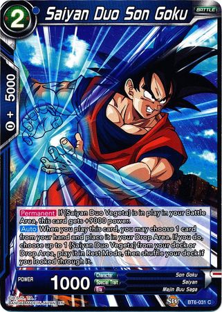 Saiyan Duo Son Goku [BT6-031]
