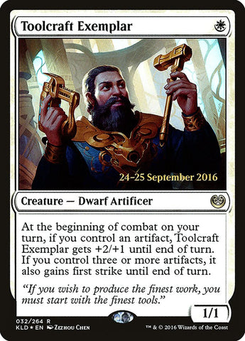 Toolcraft Exemplar  (Prerelease) [Kaladesh Prerelease Promos]