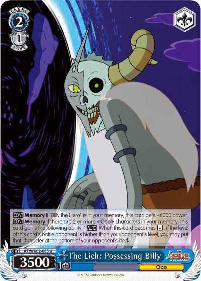 The Lich: Possessing Billy (AT/WX02-085 U) [Adventure Time]