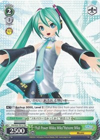 "Full Power Mikku Miku"Hatsune Miku (PD/S22-TE12 TD) [Hatsune Miku -Project DIVA- f]