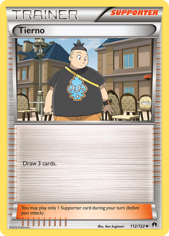 Tierno (112/122) [XY: BREAKpoint]