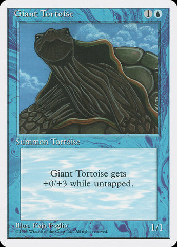 Giant Tortoise [Fourth Edition]