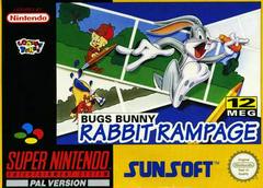 Bugs Bunny Rabbit Rampage - PAL Super Nintendo