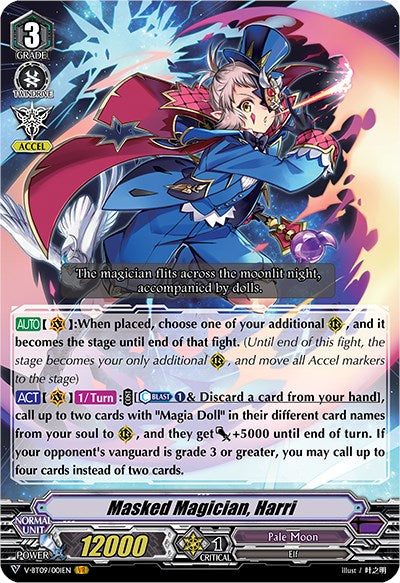 Masked Magician, Harri (V-BT09/001EN) [Butterfly d'Moonlight]