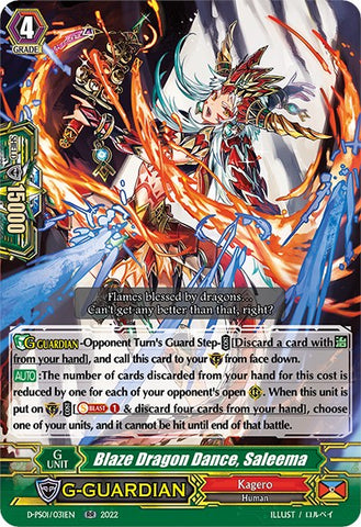 Blaze Dragon Dance, Saleema (D-PS01/031EN) [P Clan Collection 2022]