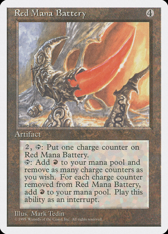 Batterie Red Mana [Quatrième édition] 