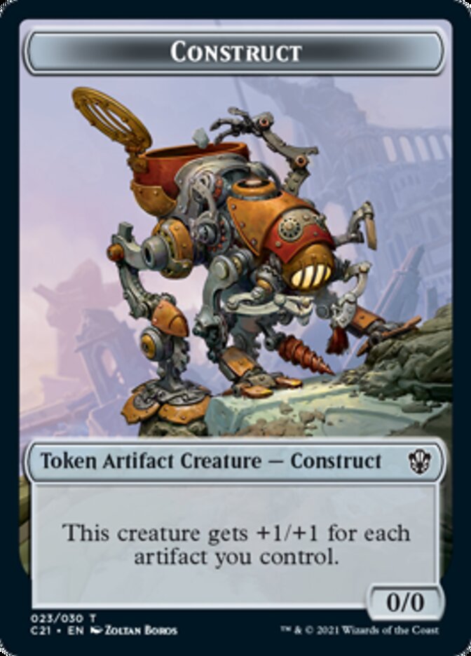 Copy // Construct Token (030) [Commander 2021 Tokens]