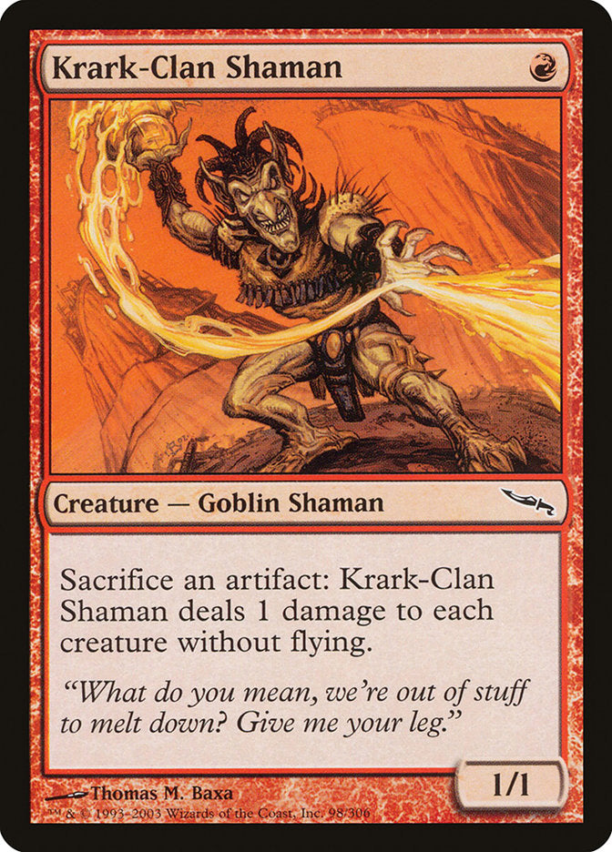 Chaman du clan Krark [Mirrodin] 