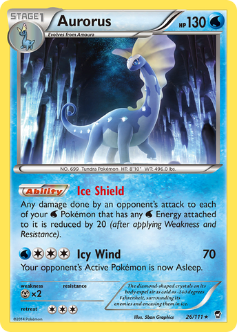 Aurore (26/111) [XY : Poings furieux] 