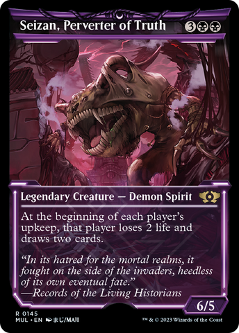 Seizan, Perverter of Truth (Halo Foil) [Multiverse Legends]