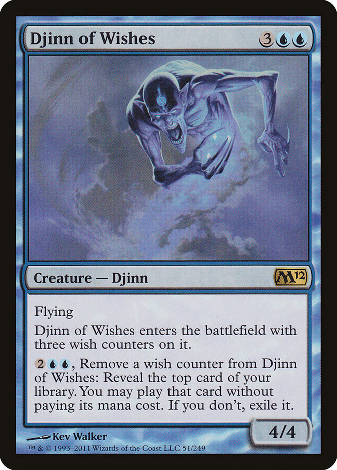 Djinn de los deseos [Magic 2012] 