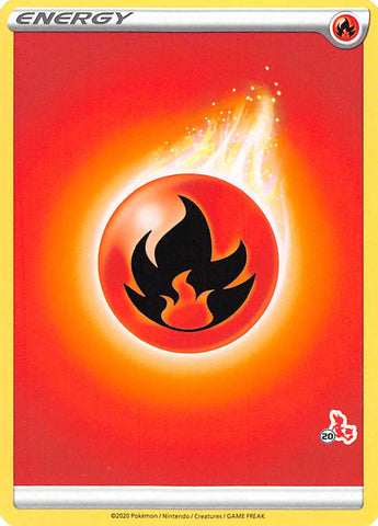 Énergie du feu (Cinderace Stamp #20) [Battle Academy 2022] 