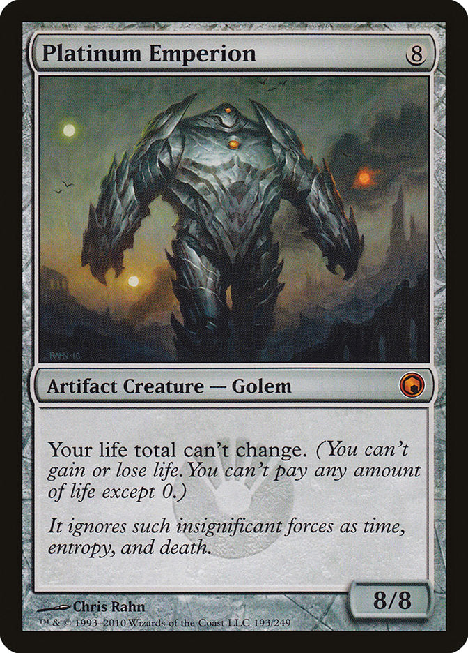 Platinum Emperion [Cicatrices de Mirrodin] 