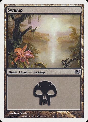 Swamp (#341) [Ninth Edition]