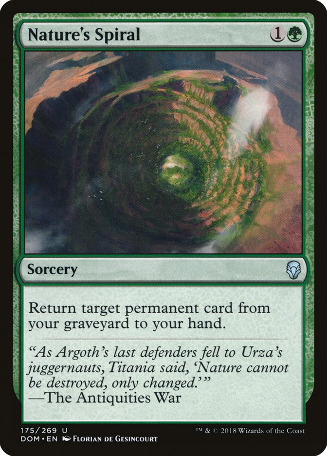 Spirale de la nature [Dominaria] 